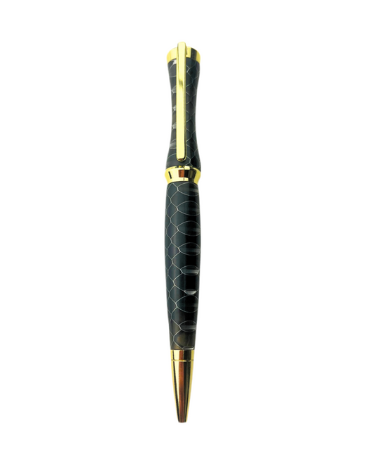 Handmade Acrylic Ballpoint Pen With Honey Comb Design - Aspden & Co Limited Liability Company