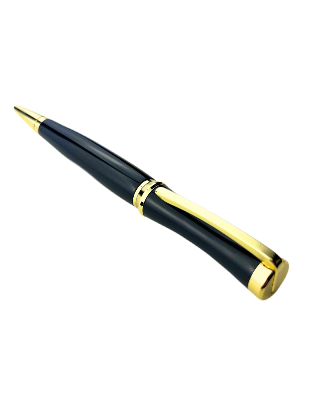 Handmade Black Executive Ballpoint Pen - Aspden & Co Limited Liability Company