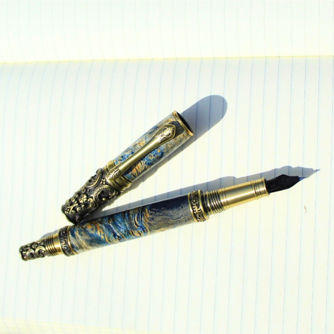 The Starry Night Fountain Pen - Aspden & Co Limited Liability Company