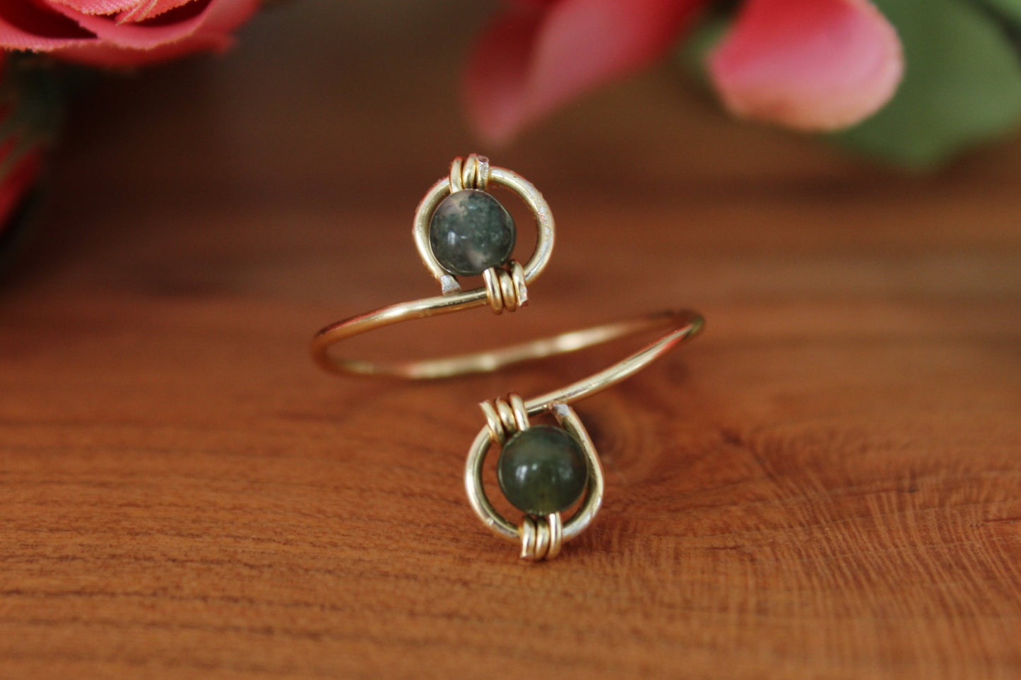 Gold Adjustable Wrap Ring - Aspden & Co Limited Liability Company