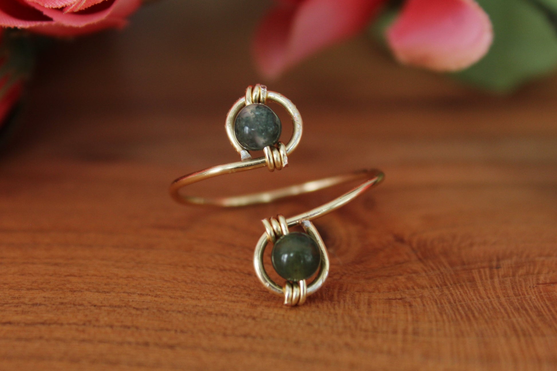 Gold Adjustable Wrap Ring - Aspden & Co Limited Liability Company