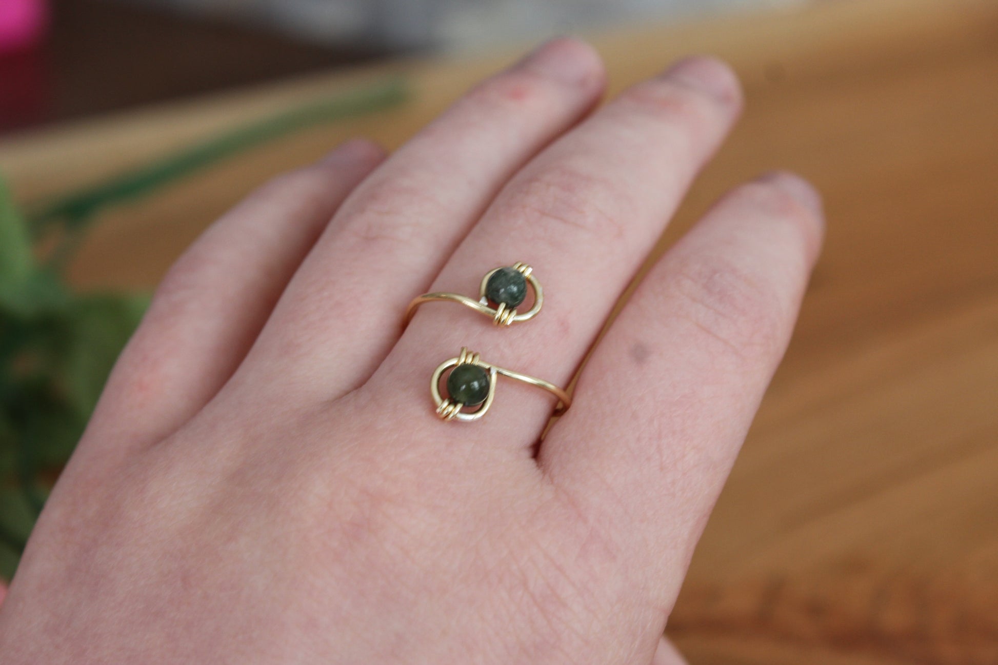 Gold Adjustable Wrap Ring - Aspden & Co Limited Liability Company