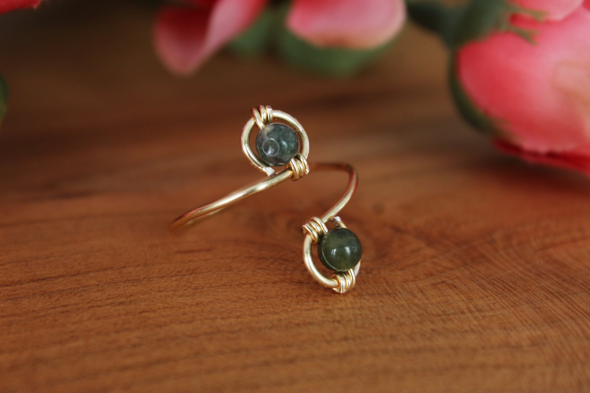 Gold Adjustable Wrap Ring - Aspden & Co Limited Liability Company