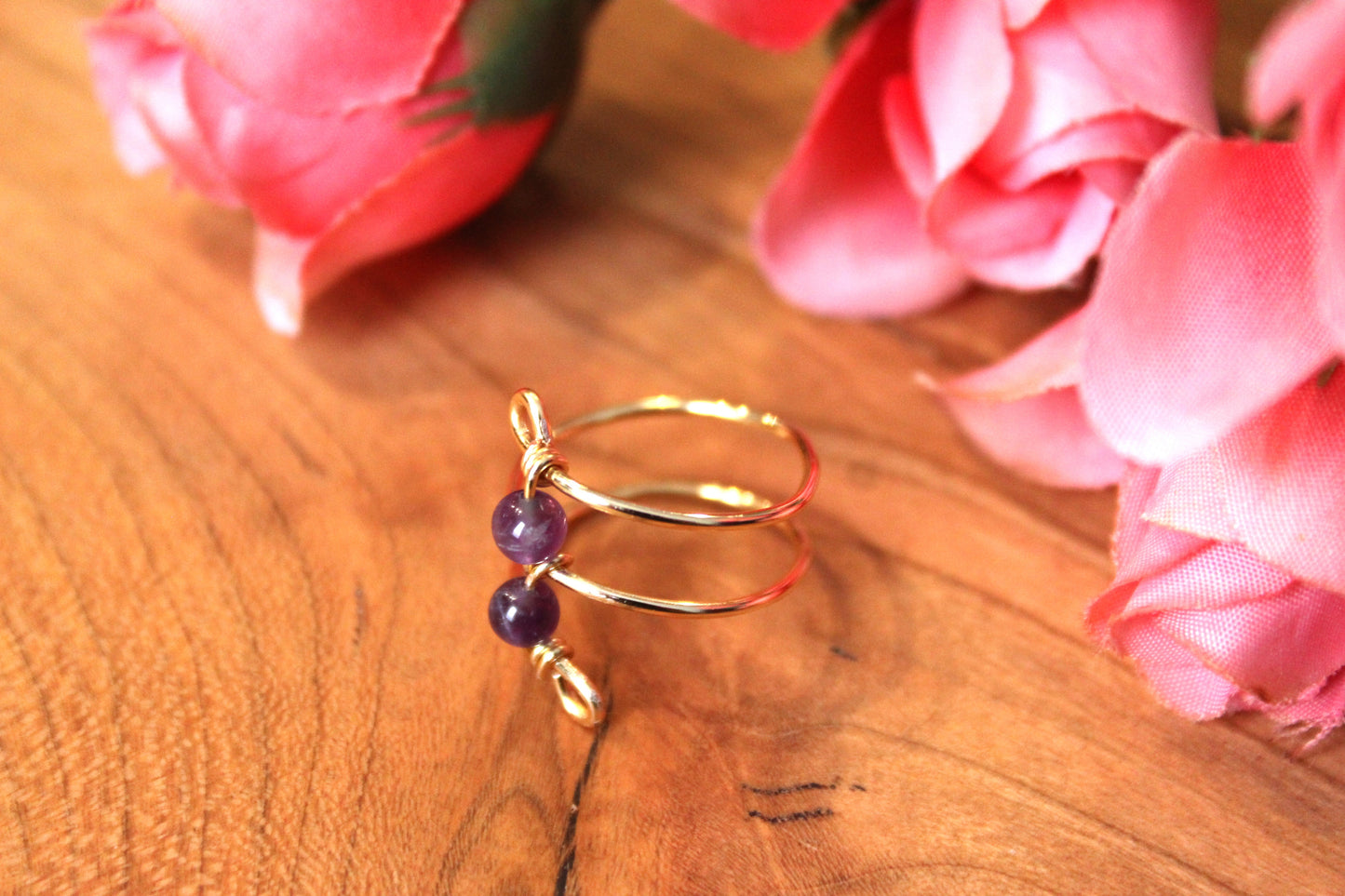 Gold Double Wrap Ring - Aspden & Co Limited Liability Company