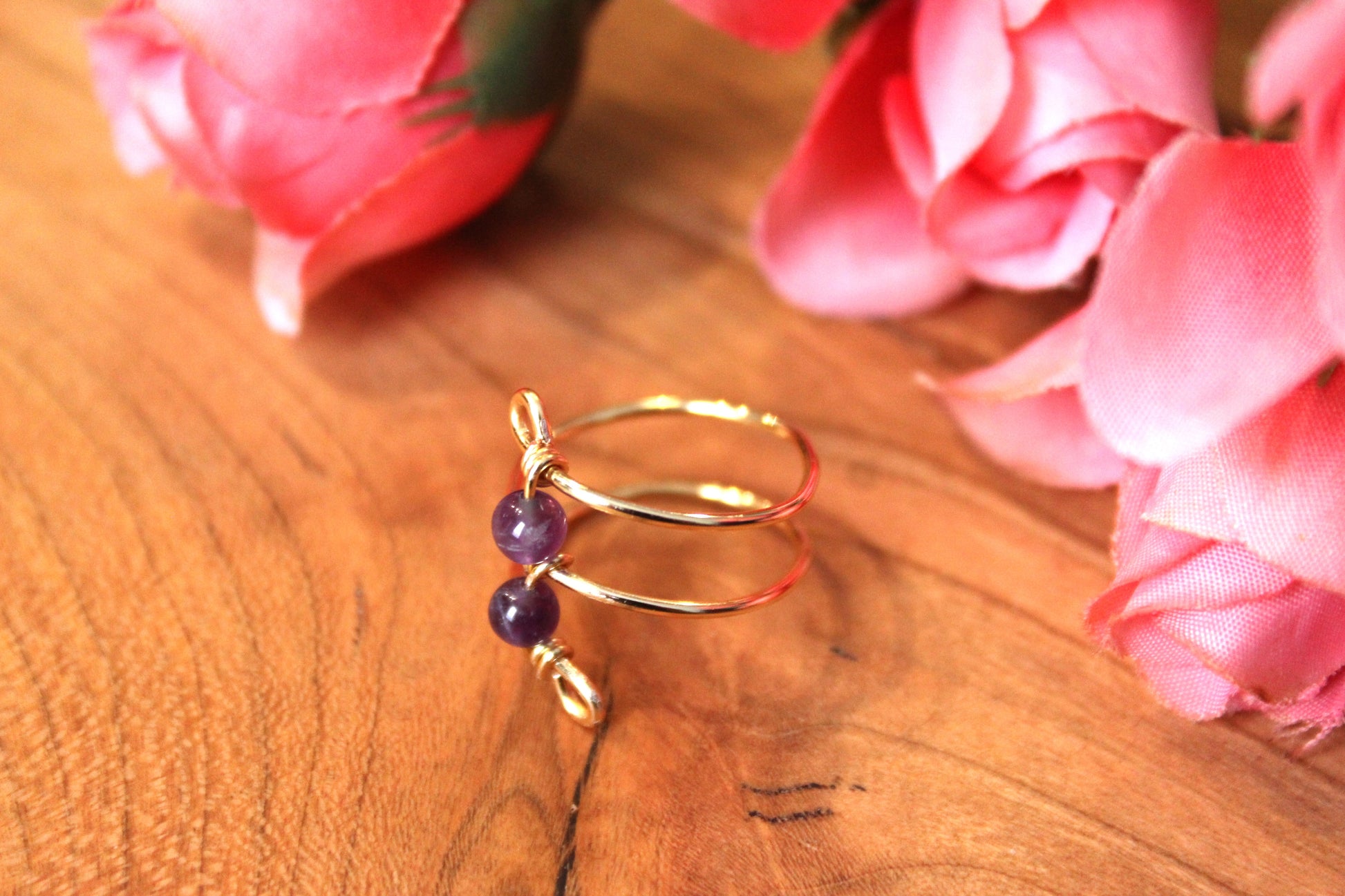 Gold Double Wrap Ring - Aspden & Co Limited Liability Company