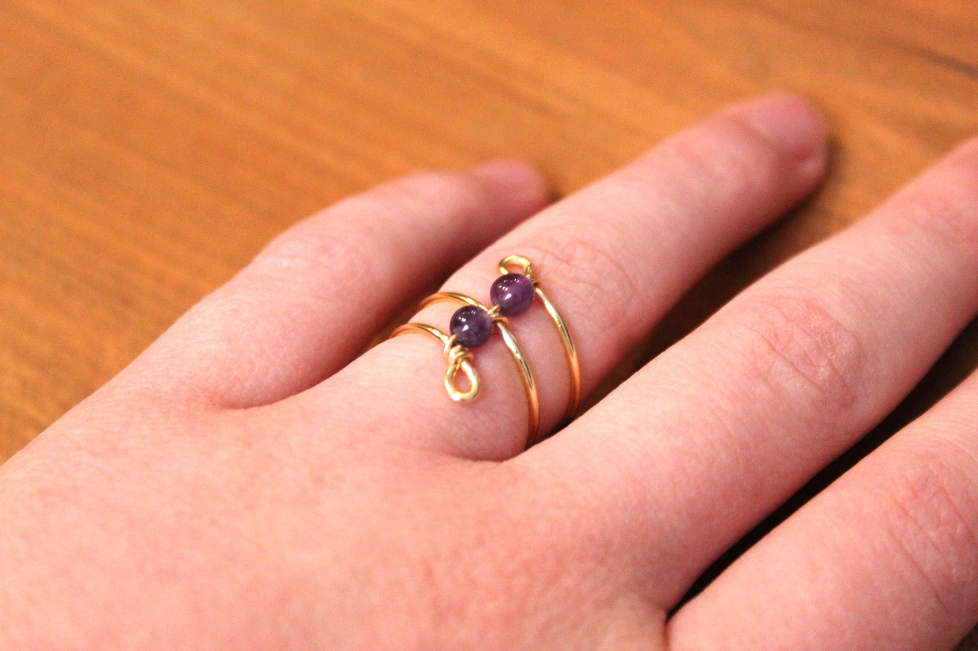 Gold Double Wrap Ring - Aspden & Co Limited Liability Company