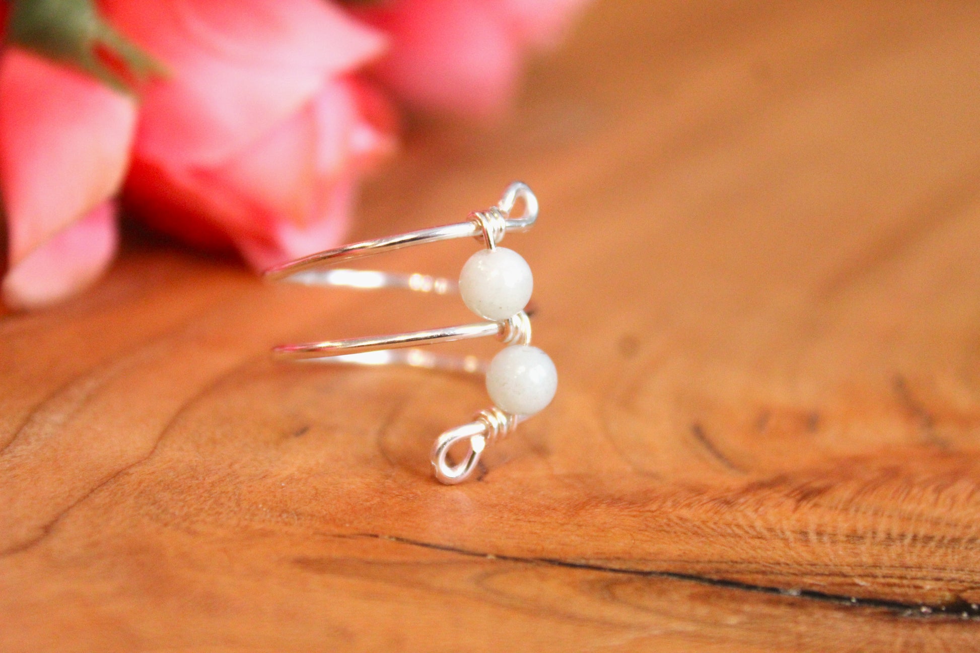 Silver Double Wrap Ring - Aspden & Co Limited Liability Company