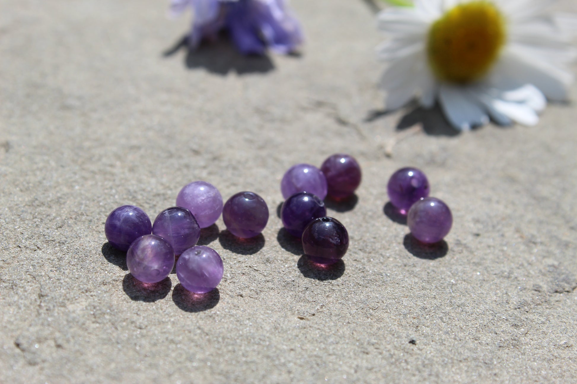 Silver Plated Amethyst Drop Earrings - Aspden & Co Limited Liability Company