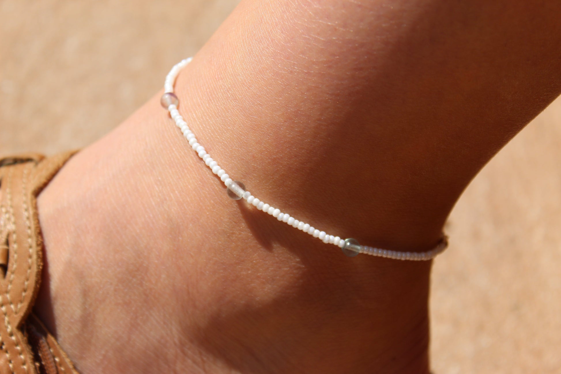 Beaded Anklet - Aspden & Co Limited Liability Company