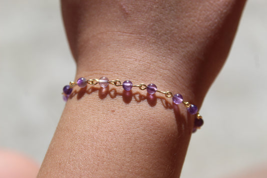Beaded Wire Bracelet - Aspden & Co Limited Liability Company