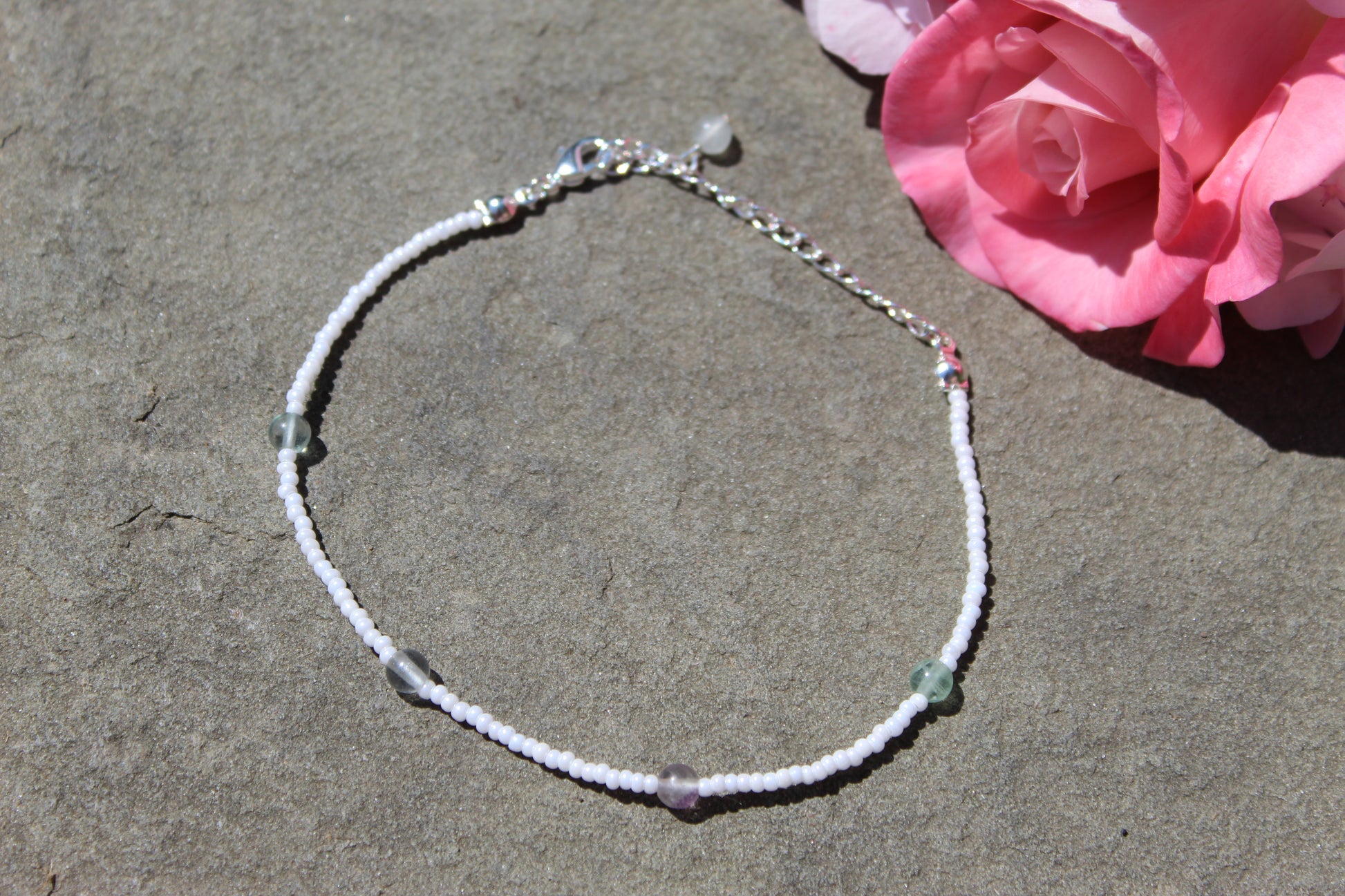 Beaded Anklet - Aspden & Co Limited Liability Company