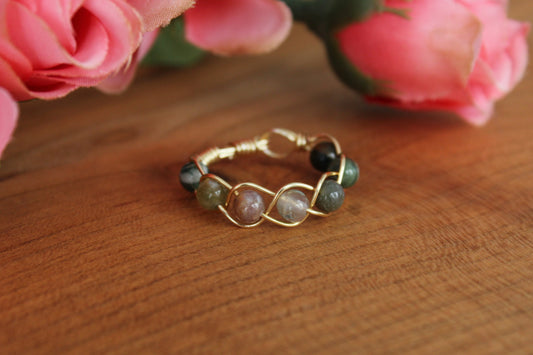 Gold Braided Ring - Aspden & Co Limited Liability Company