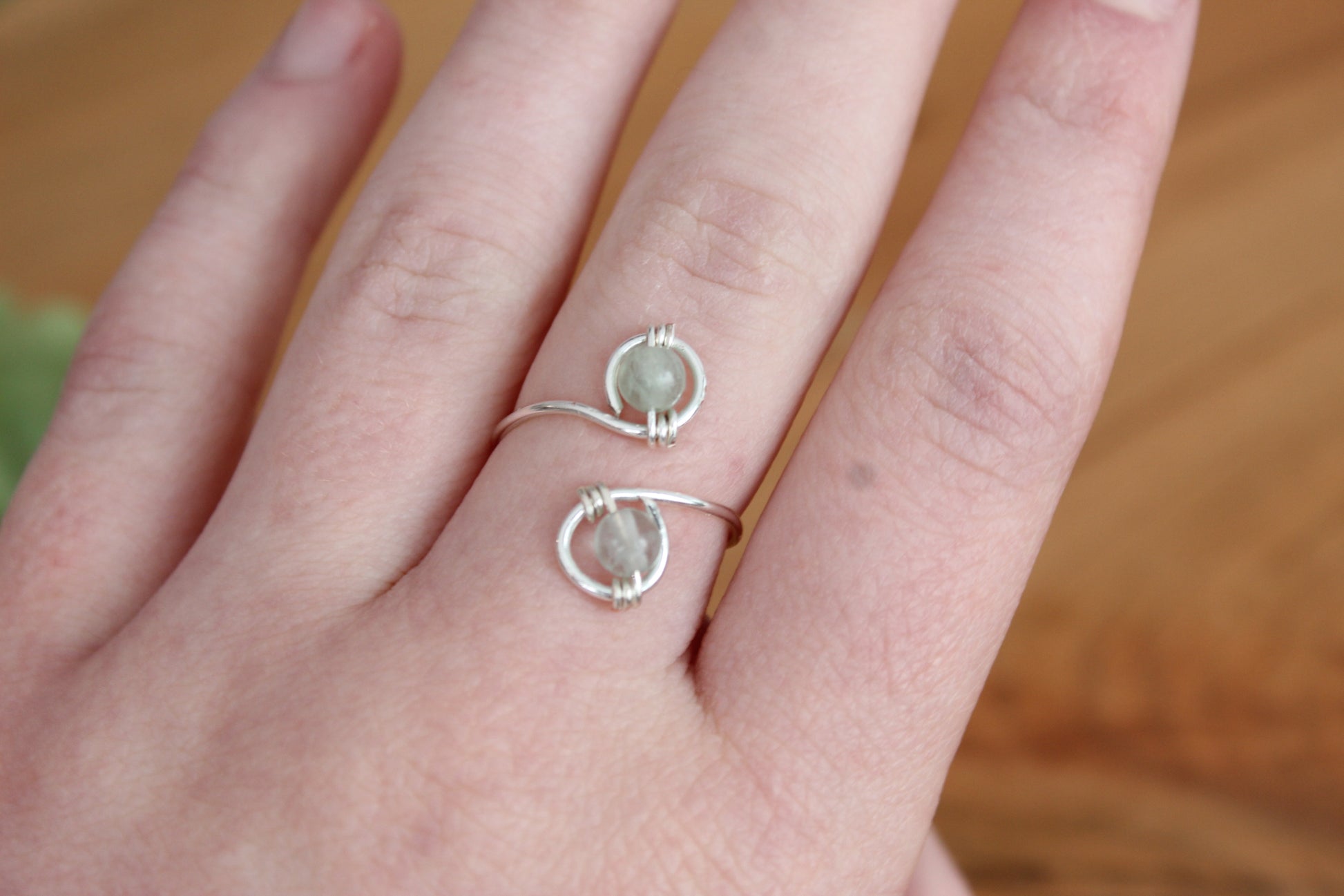 Silver Adjustable Wrap Ring - Aspden & Co Limited Liability Company