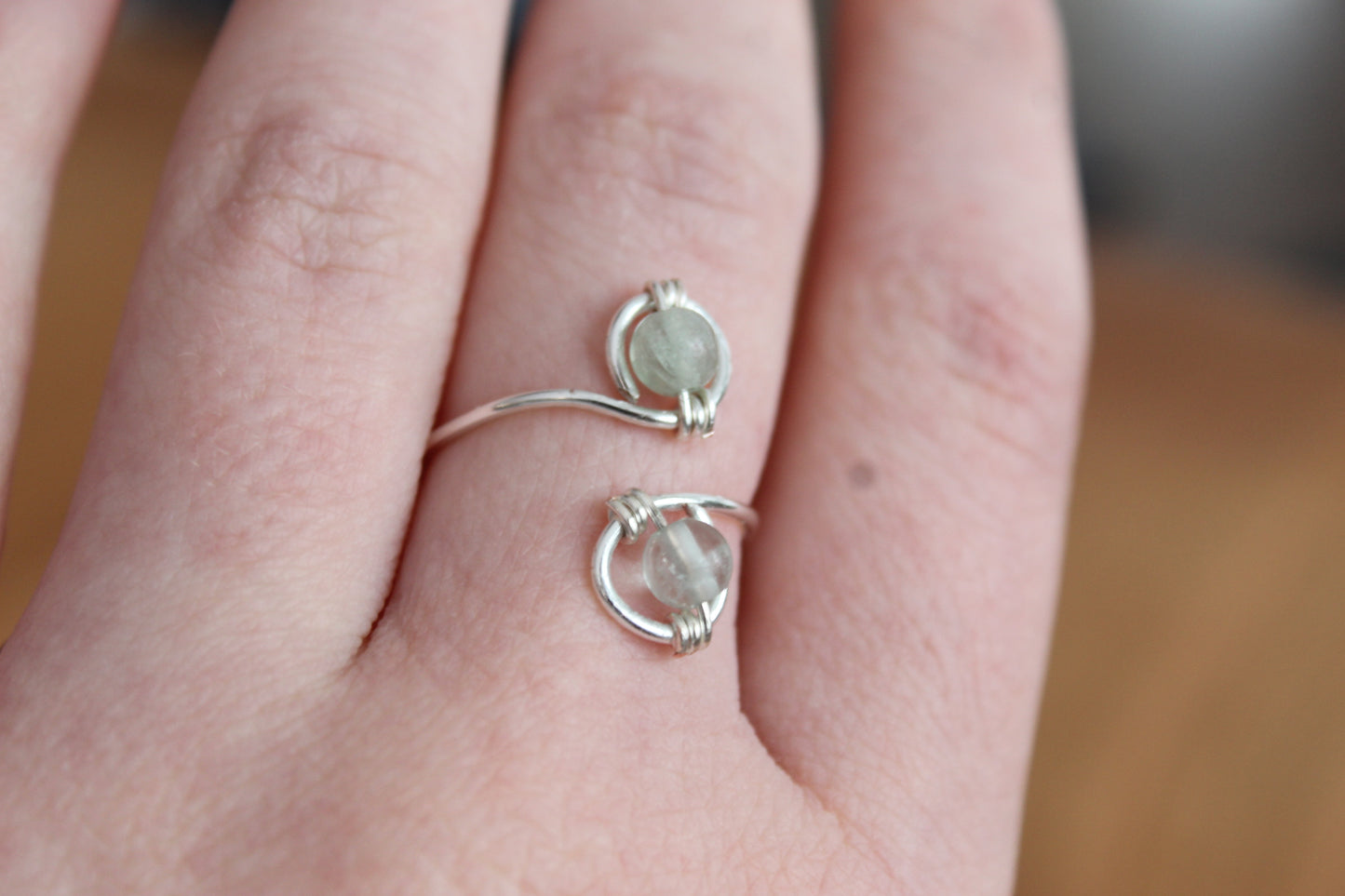 Silver Adjustable Wrap Ring - Aspden & Co Limited Liability Company