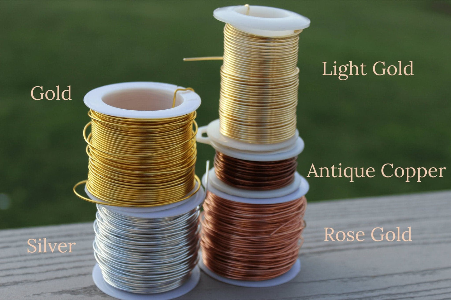 African Turquoise Wire Wrapped Ring - Aspden & Co Limited Liability Company