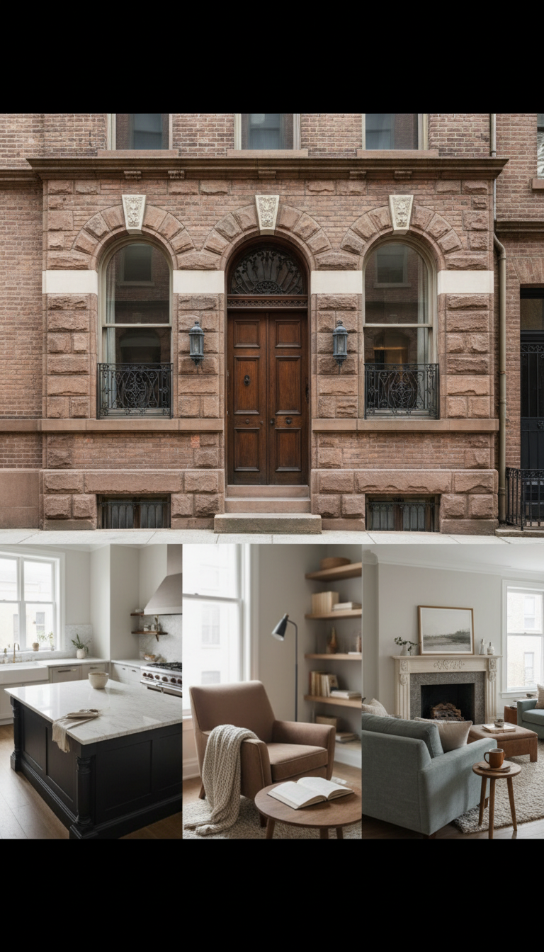 Heritage brownstone residence