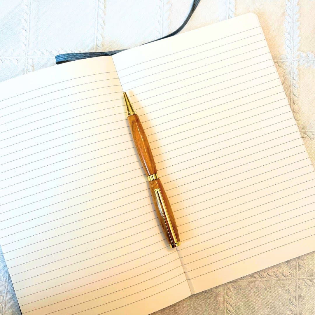 Handmade Cherry Wood Ballpoint Pen - Aspden & Co Limited Liability Company