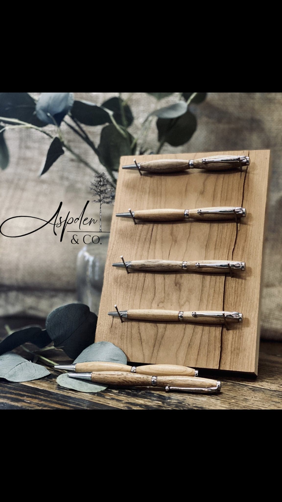 Handmade Slimline Ballpoint Pen - Aspden & Co Limited Liability Company