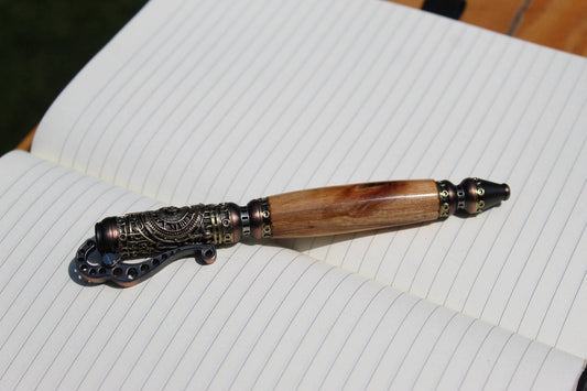 Handmade Steampunk Rollerball Pen - Aspden & Co Limited Liability Company