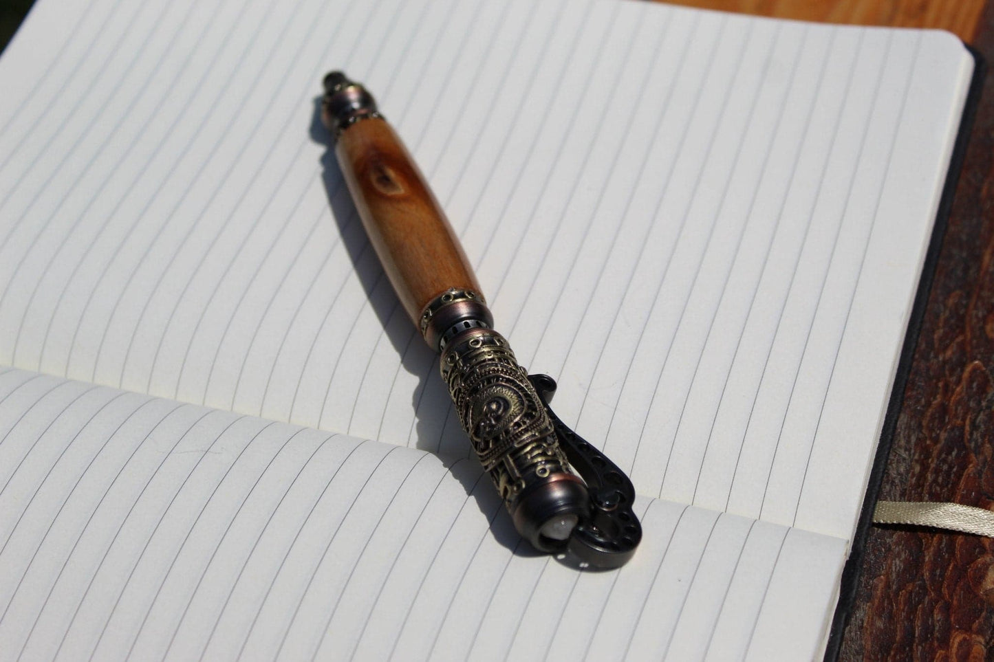 Handmade Steampunk Rollerball Pen - Aspden & Co Limited Liability Company
