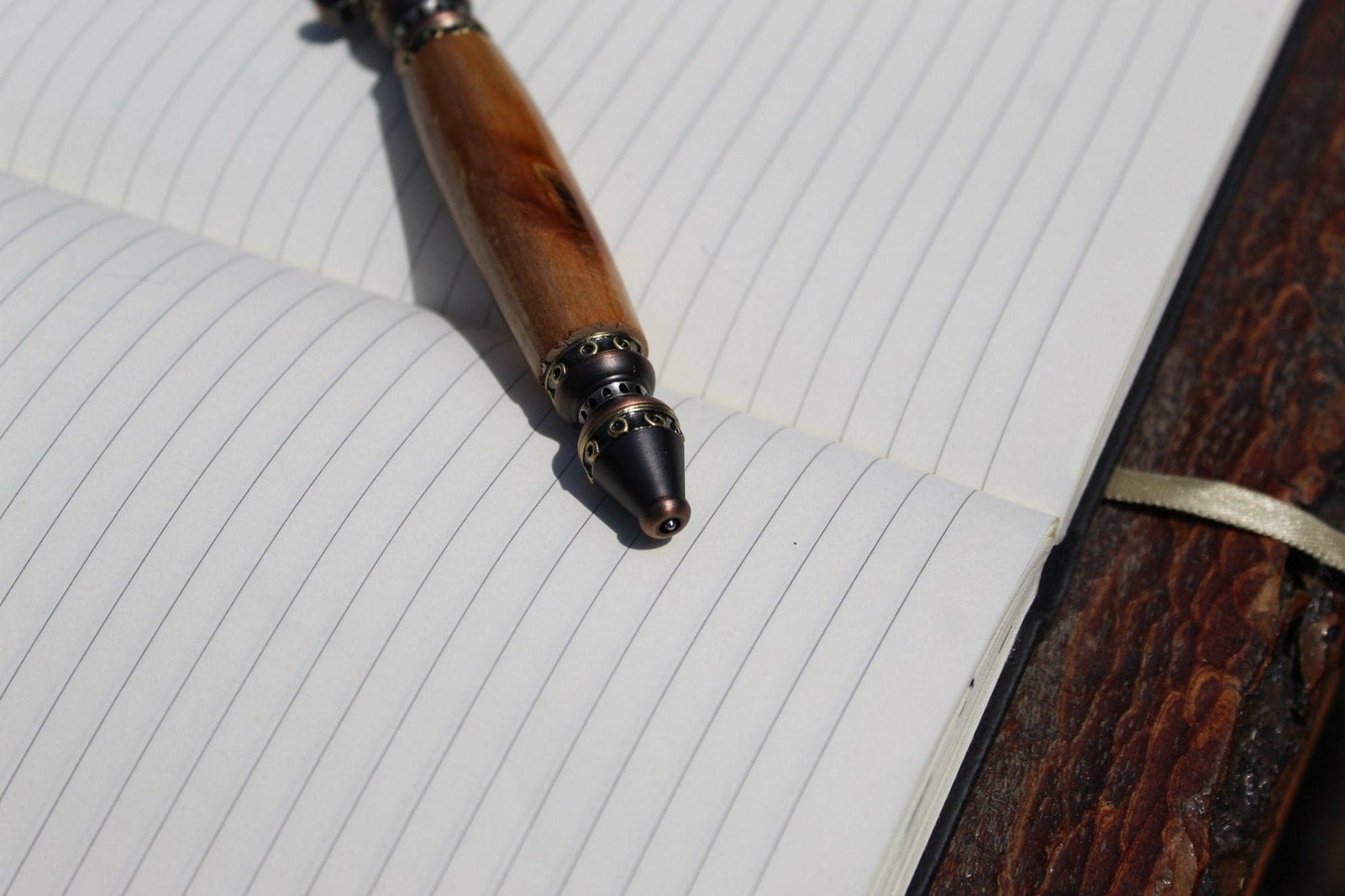 Handmade Steampunk Rollerball Pen - Aspden & Co Limited Liability Company