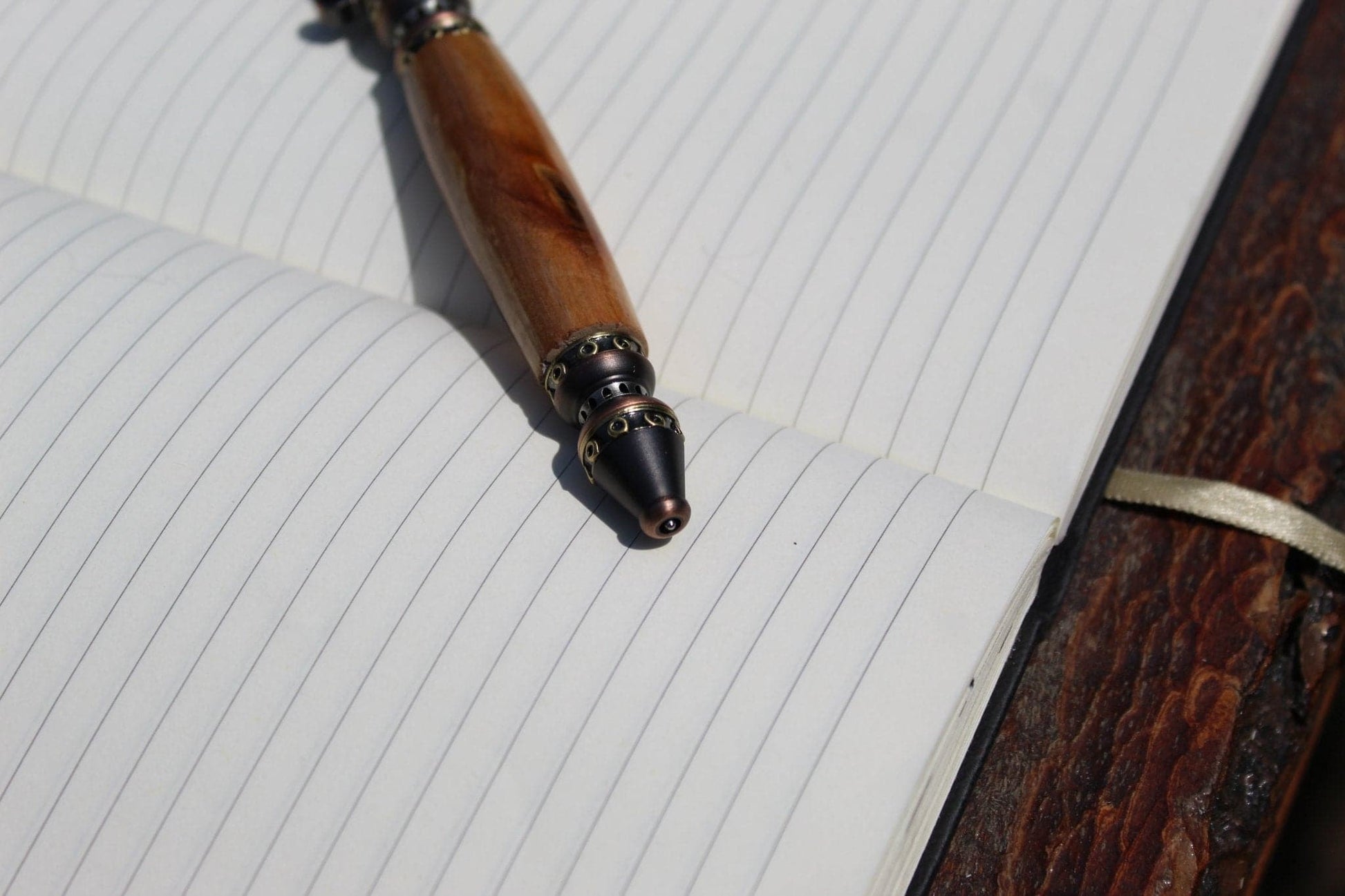 Handmade Steampunk Rollerball Pen - Aspden & Co Limited Liability Company