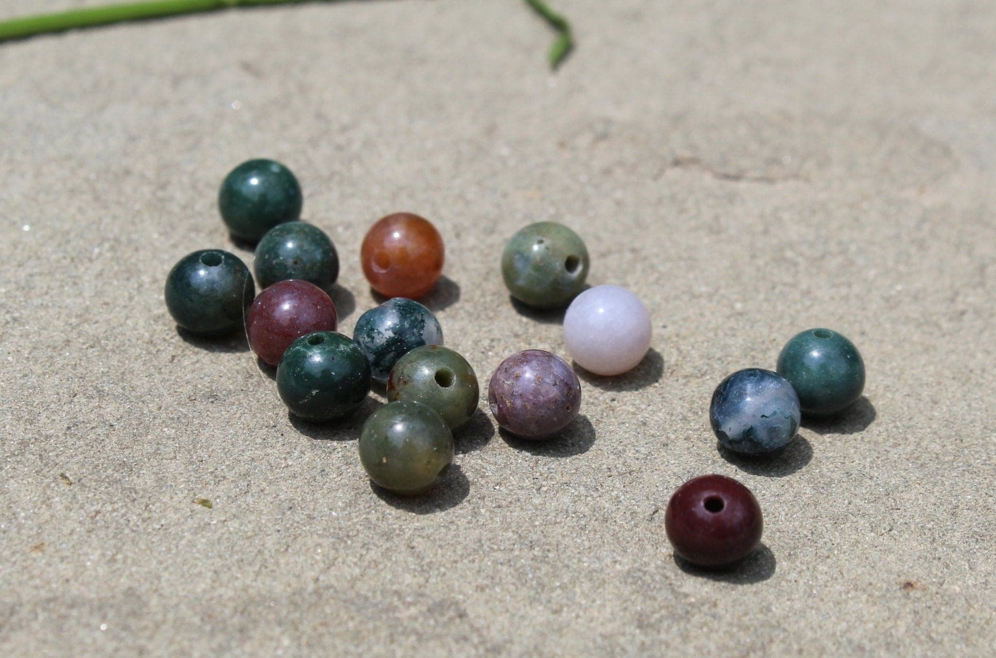 Indian Agate Wire Wrapped ring - Aspden & Co Limited Liability Company