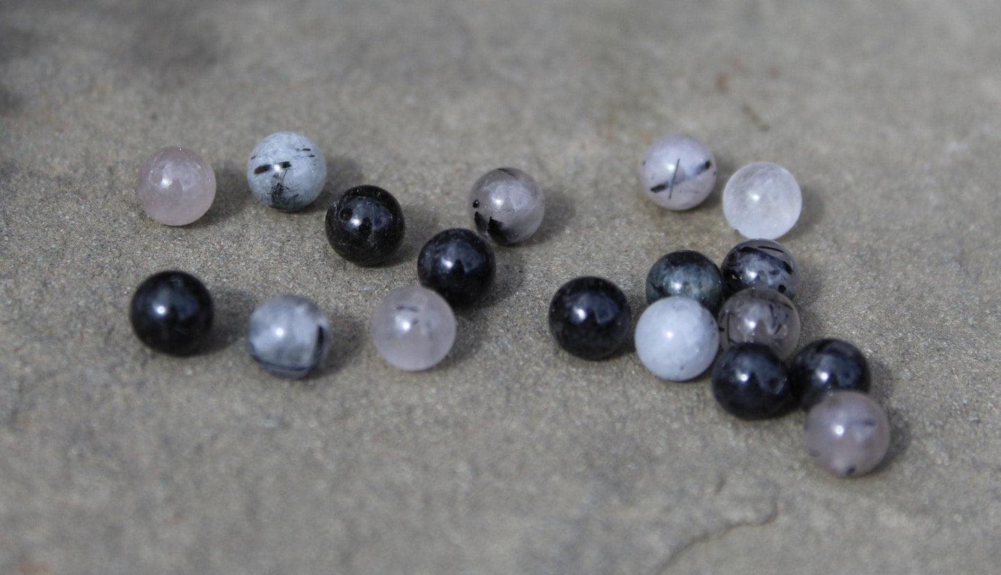 Tourmalinated Quartz Wire Wrapped Ring - Aspden & Co Limited Liability Company