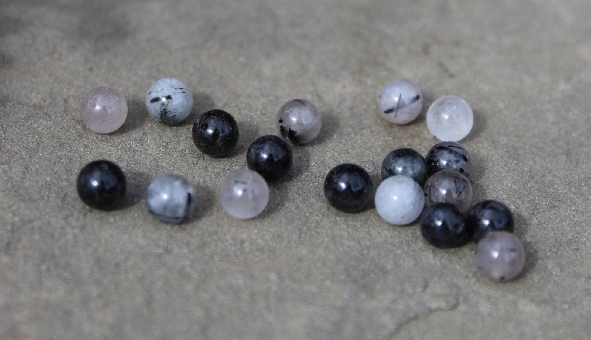 Tourmalinated Quartz Wire Wrapped Ring - Aspden & Co Limited Liability Company