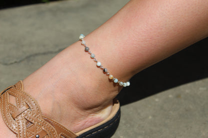 Beaded Wire Anklet