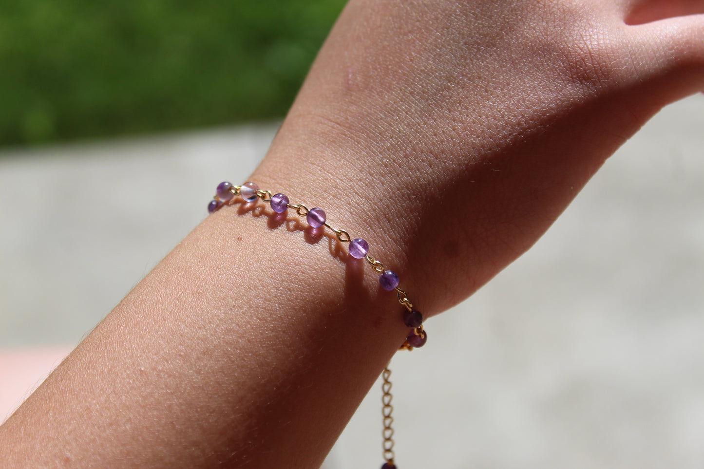 Beaded Wire Bracelet