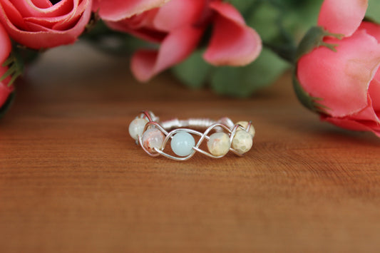 Silver Braided Ring