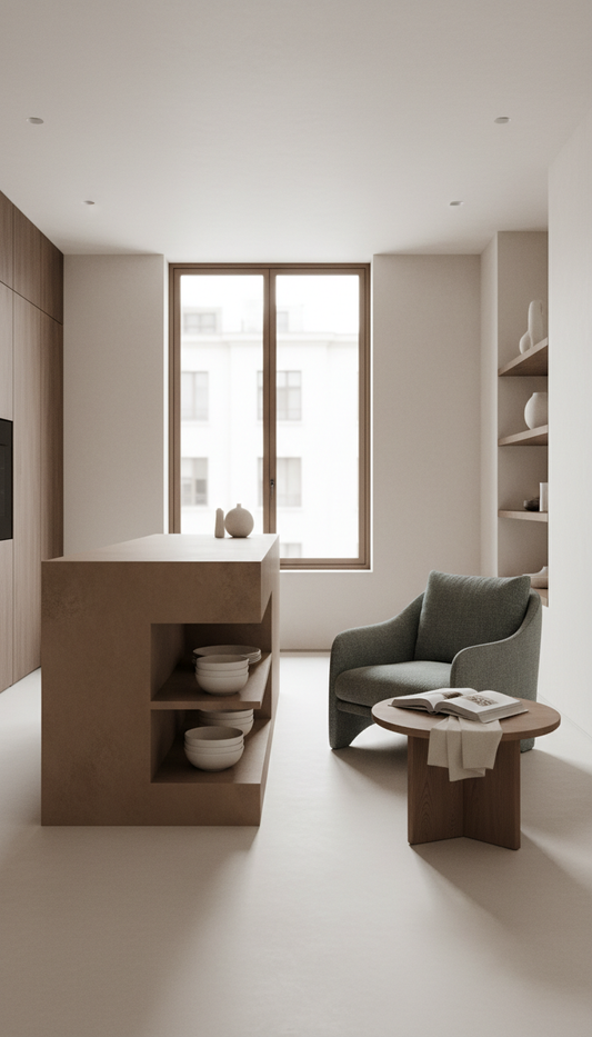 Designer loft with bespoke finishes