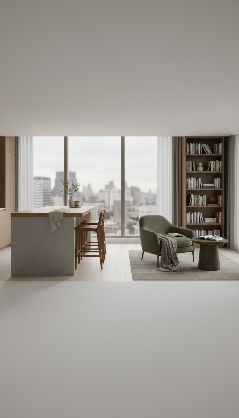 Penthouse city-view suite