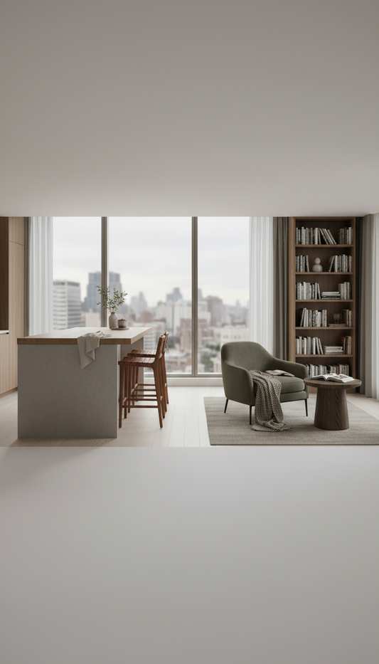 Penthouse city-view suite