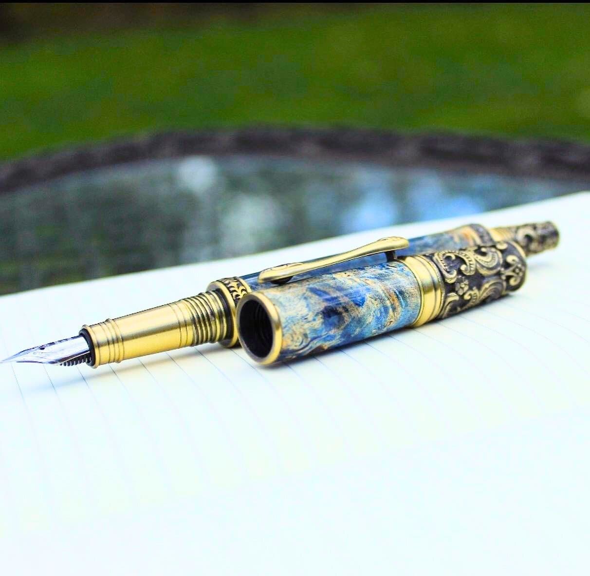 The Starry Night Fountain Pen - Aspden & Co Limited Liability Company